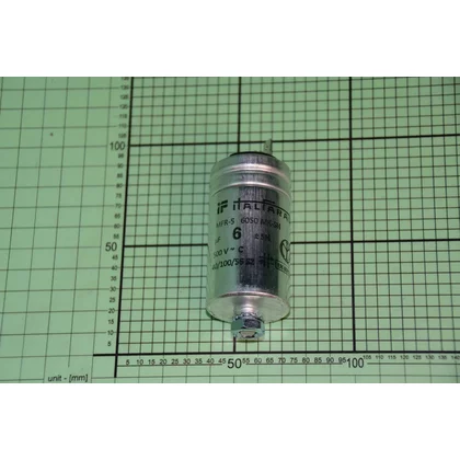 Kondensator rozruchowy pompy myjącej do zmywarki Amica 6 µF 1008981