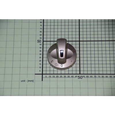 Pokrętło elementu grzejnego PMG610.00/09.2139.01 srebrne (9043168)