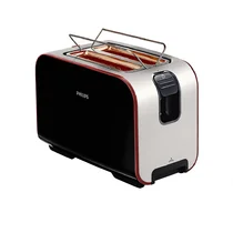 Toster Philips Pure Essentials Collection HD2686/90 1500 W czarno-srebrny