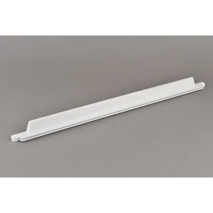 Półki na drzwi różni producenci Ramka tylna półki szklanej dolnej lub środkowej do lodówki Ariston / Indesit / Hotpoint / Whirlpool biała 502 mm C00114616 482000022841