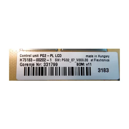 Elementy elektryczne do pralek r Sterownik moduł sterujący do pralki Gorenje / Hisense 365163