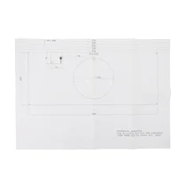 Szablon do nawierceń do okapu Electrolux / AEG