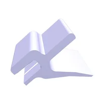 Plastikowe ramki półek do lodówe Spinka półki szklanej do chłodziarki Electrolux / AEG biała 1 szt.