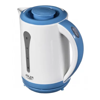 Czajnik elektryczny Adler AD 1244 2,5 l 2200 W biało-niebieski