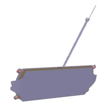 Cewka indukcyjna owalna do płyty grzewczej Electrolux / AEG 225 x 90 mm 260 mm