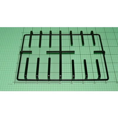 9072720 Ruszt prawy emaliowany, czarny mat AMICA