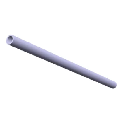 Rura elektrozaworu do pralki Electrolux / AEG Ø10 mm 280 mm