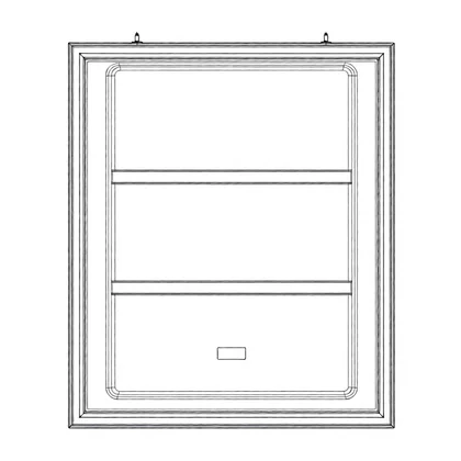 Drzwi zamrażarki do lodówki Electrolux / AEG białe 8075937014