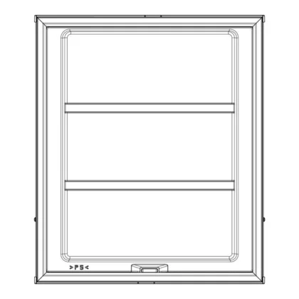 Drzwi zamrażarki do chłodziarko-zamrażarki Electrolux / AEG białe 531,2 x 627 mm