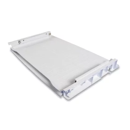 Półki na drzwi różni producenci Półka plastikowa nad pojemniki na warzywa do chłodziarki Whirlpool 393 x 342 mm 481241828479 C00380417