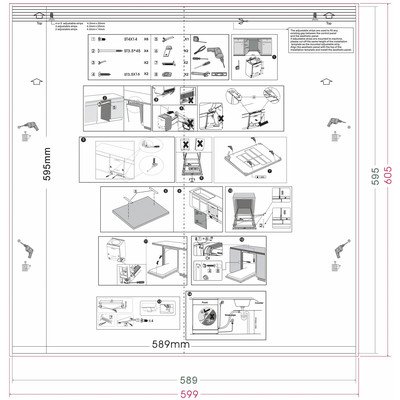 Szablon montażowy p.widoczny 60cm SI60 (1042719)