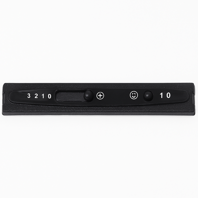 Panel wyłącznika czarny kompletny łezka płaska (1009881)