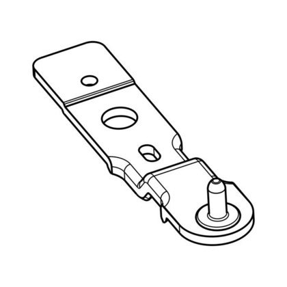 Zawias dolny chłodziarki Electrolux (2062946146)