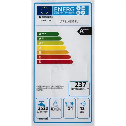 Zmywarka do zabudowy Hotpoint-Ariston LTF 11H132 EU 60 cm