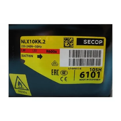 Sprężarki, akcesoria, przekaźnik Sprężarka do lodówki Gorenje / Hisense NLX10KK.2/S 1/6 HP 268419