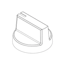 Pokrętło gazu do kuchenki Electrolux / AEG inox