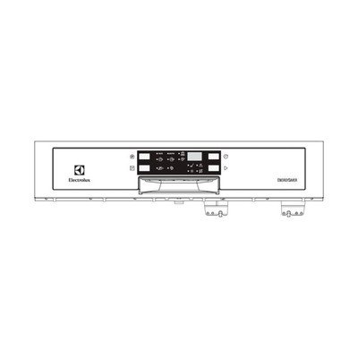 Przyciski i pokrętła do zmywarek Maskownica/Panel przedni do suszarki Electrolux 1561527027
