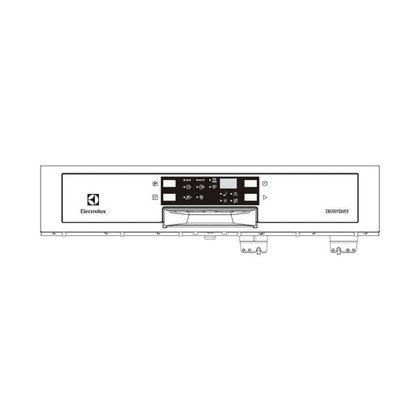 Przyciski i pokrętła do zmywarek Maskownica/Panel przedni do suszarki Electrolux 1561527027