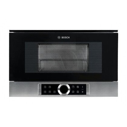 Kuchenka mikrofalowa do zabudowy z grillem Bosch BEL634GS1 900 W stal szlachetna
