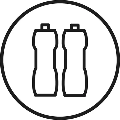 Zestaw butelek do blendera Electrolux / AEG 2 x 300 ml