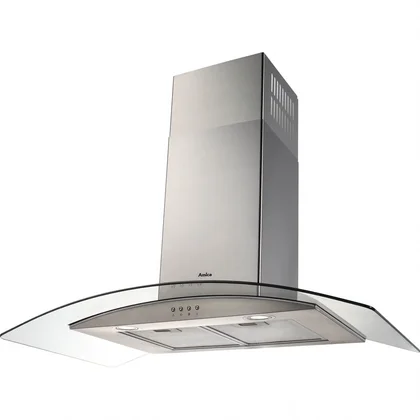 Okap kominowy przyścienny Amica OKP 931G inox 90 cm