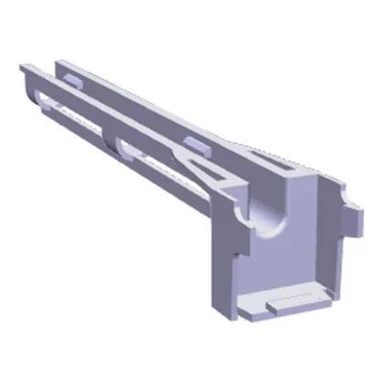 Pokrywa prawa z tworzywa do okapu Electrolux / AEG 60 x 40 mm