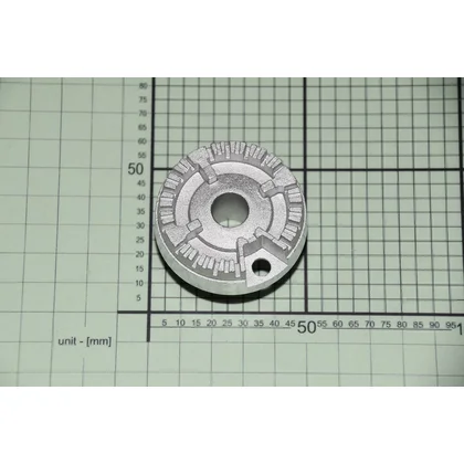 PG6411SRW PTCG4.1ZPZTCAW AMICA Korona małego palnika do płyty gazowej Amica SABAF2 4,5 cm 1013046