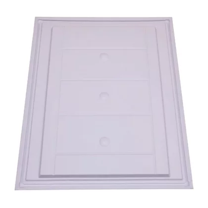Drzwi zamrażarki do chłodziarko-zamrażarki Amica białe 63,7 x 54 cm 1033551