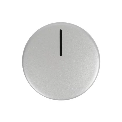 Pokrętło sterujące do płyty grzejnej Electrolux / AEG srebrne 3550330298