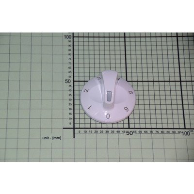 Pokrętło Amica białe (9043121)