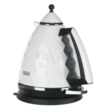 Czajnik elektryczny DeLonghi Brillante KBJ 2001.W 1,7 l 2000 W śnieżnobiały