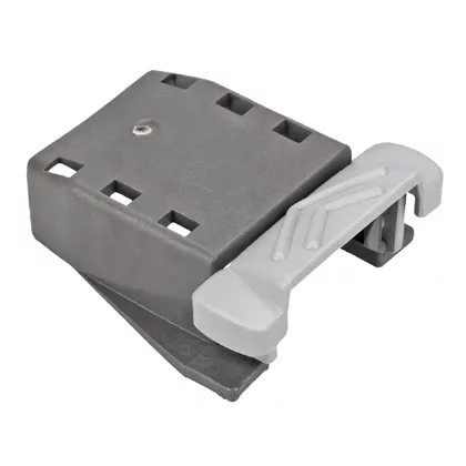 Przednia blokada prowadnicy kosza do zmywarki Whirlpool / Indesit / Ariston / Hotpoint 481246279902 C00315927 481010604351 C00319600