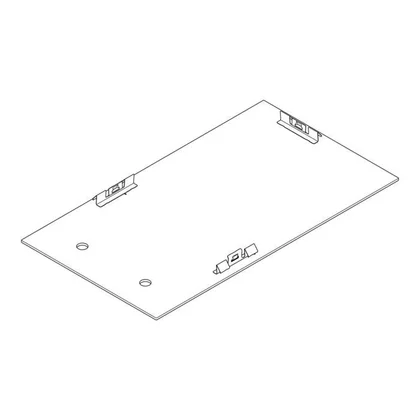 Płyty szklane Szkło ceramiczne do płyty grzejnej Electrolux / AEG czarne 290 x 520 mm 3578745055