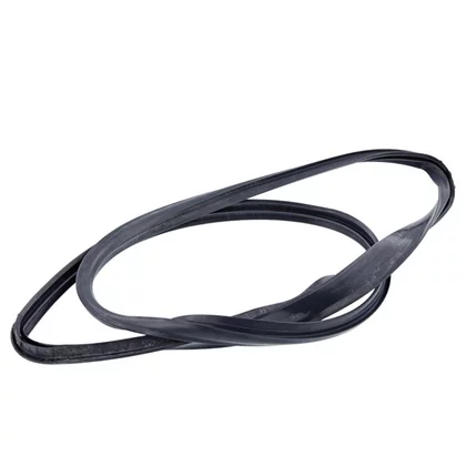Uszczelka drzwi piekarnika głównego Electrolux / AEG czarna 4-stronna 3872845023