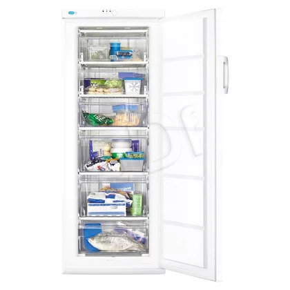 Zamrażarka szufladowa wolnostojąca Zanussi ZFU23400WA 197 l biała 595 x 1540 x 658 mm A+
