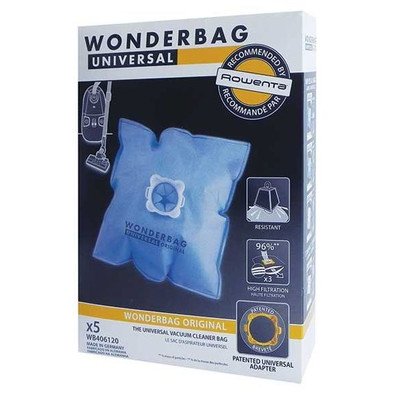 Wonderbag worki uniwersalne do odkurzacza mikrofibra 5 szt.