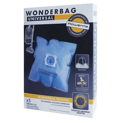 Wonderbag worki uniwersalne do odkurzacza mikrofibra 5 szt.