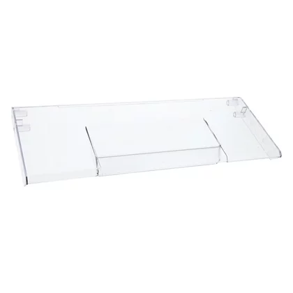 Półki na drzwi różni producenci Klapka zamrażalnika do chłodziarko-zamrażarki Electrolux / AEG neutralna 296 396 x 157 mm