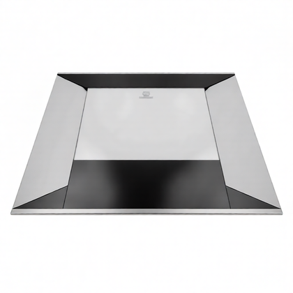 Kompletna pokrywa szklana do kuchenki Ariston / Indesit / Hotpoint / Whirlpool inox C00081852 482000027515