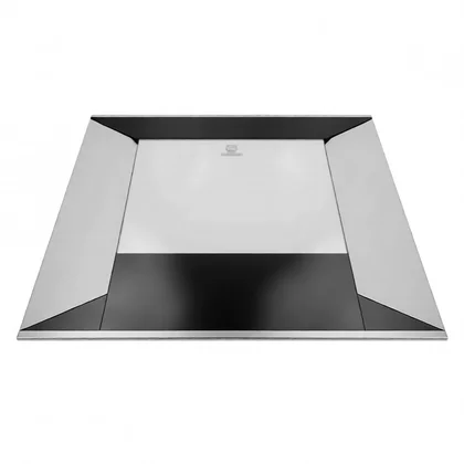 Elementy obudowy Kompletna pokrywa szklana do kuchenki Ariston / Indesit / Hotpoint / Whirlpool inox C00081852 482000027515