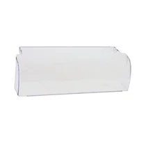Półki na drzwi różni producenci Pokrywa pojemnika na produkty nabiałowe do lodówki Electrolux / AEG neutralna 325 x 97 mm