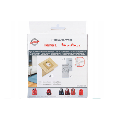 Worki papierowe do odkurzacza Rowenta ZR003901