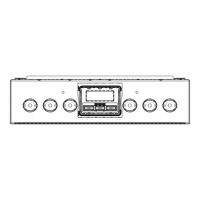 Elementy obudowy Panel przedni do piekarnika Electrolux 3428328110