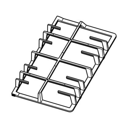 Ruszt na płytę palników prawy do kuchenki (3546461025)