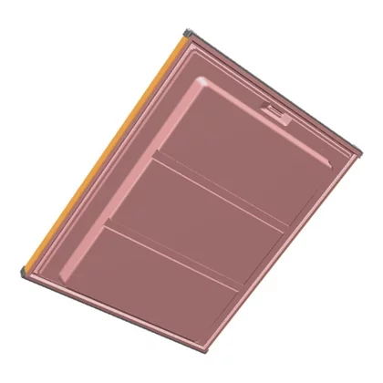 Drzwi zamrażarki do chłodziarko-zamrażarki Electrolux / AEG białe 531 x 642,5 mm