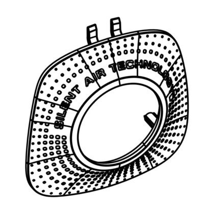 Połączenie tylne węża odkurzacza Electrolux (183633039)