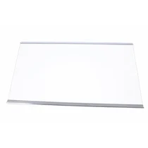 Elementy szklane i plastikowe lo Półka szklana do lodówki Whirlpool / Indesit / Ariston / Hotpoint 46,5 x 27,9 cm C00674309 488000674309