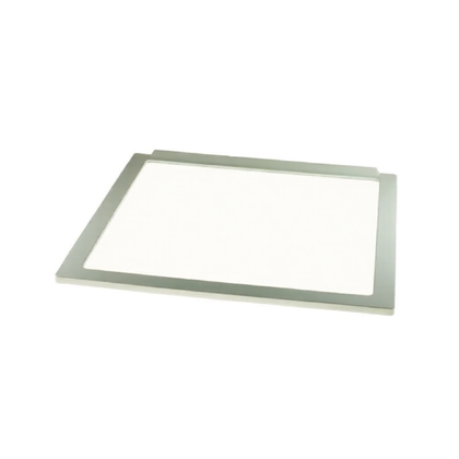 Półki na plastikowe i druciane r Półka szklana kompletna z ramkami do lodówki Whirlpool / Indesit / Ariston / Hotpoint 30 x 30 cm 481245088484 C00312839