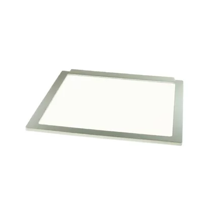 Półki na plastikowe i druciane r Półka szklana kompletna z ramkami do lodówki Whirlpool / Indesit / Ariston / Hotpoint 30 x 30 cm 481245088484 C00312839