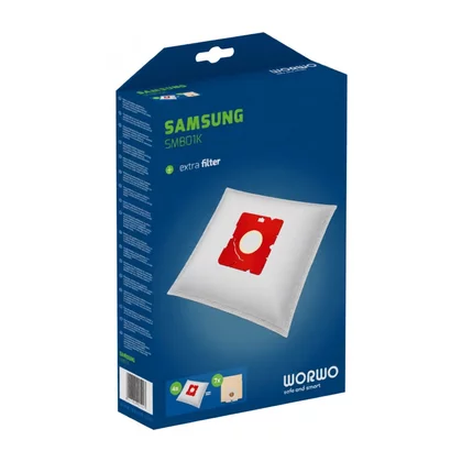 Worki do odkurzacza Samsung WORWO VP-77 SMB01K / SMB02K 4 szt. z filtrem wlotowym